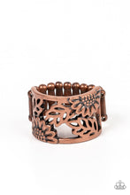 Load image into Gallery viewer, oak-sisters-jewelry-farmhouse-foliage-copper-ring-paparazzi-accessories-by-lisa