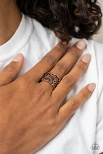 Load image into Gallery viewer, Paparazzi 🔆 Farmhouse Foliage - Copper Ring