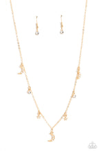 Load image into Gallery viewer, oak-sisters-jewelry-lunar-lagoon-gold-necklace-paparazzi-accessories-by-lisa