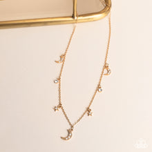 Load image into Gallery viewer, Paparazzi 🔆 Lunar Lagoon - Gold Necklace