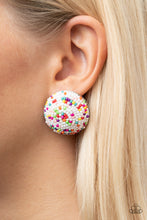 Load image into Gallery viewer, Paparazzi 🔆 Kaleidoscope Sky - White Post Earrings