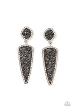 Load image into Gallery viewer, oak-sisters-jewelry-druzy-desire-silver-post earrings-paparazzi-accessories-by-lisa