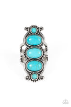Load image into Gallery viewer, oak-sisters-jewelry-roswell-relic-blue-ring-paparazzi-accessories-by-lisa