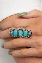Load image into Gallery viewer, Paparazzi 🔆 Roswell Relic - Blue Ring