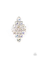 Load image into Gallery viewer, oak-sisters-jewelry-combustible-iridescence-white-ring-paparazzi-accessories-by-lisa
