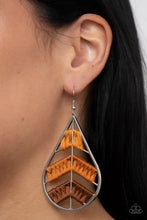Load image into Gallery viewer, Paparazzi 🔆 Nice Threads - Orange Earrings