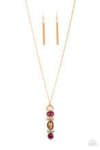 Load image into Gallery viewer, oak-sisters-jewelry-totem-treasure-purple-necklace-paparazzi-accessories-by-lisa