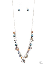 Load image into Gallery viewer, oak-sisters-jewelry-caribbean-charisma-blue-necklace-paparazzi-accessories-by-lisa