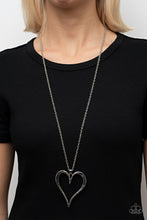 Load image into Gallery viewer, Paparazzi 🔆 Hopelessly In Love - Silver Necklace