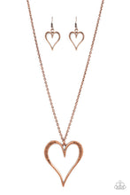 Load image into Gallery viewer, oak-sisters-jewelry-hopelessly-in-love-copper-necklace-paparazzi-accessories-by-lisa