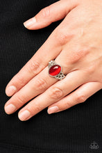 Load image into Gallery viewer, Paparazzi 🔆 Crystals and Cats Eye - Red Ring