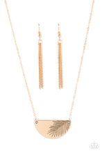 Load image into Gallery viewer, oak-sisters-jewelry-cool-palm-and-collected-gold-paparazzi-accessories-by-lisa
