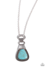 Load image into Gallery viewer, oak-sisters-jewelry-rodeo-royale-blue-necklace-paparazzi-accessories-by-lisa