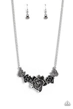 Load image into Gallery viewer, oak-sisters-jewelry-botanical-breeze-silver-necklace-paparazzi-accessories-by-lisa