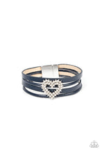 Load image into Gallery viewer, oak-sisters-jewelry-wildly-in-love-blue-bracelet-paparazzi-accessories-by-lisa