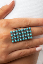Load image into Gallery viewer, Paparazzi 🔆 Pack Your SADDLEBAGS - Blue Ring