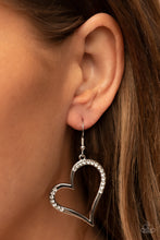 Load image into Gallery viewer, Paparazzi π Tenderhearted Twinkle - White Earrings