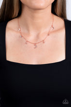 Load image into Gallery viewer, Paparazzi π Lunar Lagoon - Copper Necklace