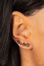 Load image into Gallery viewer, Paparazzi π Its Just a Phase - Brass Post Earrings