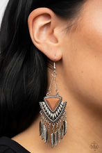 Load image into Gallery viewer, Paparazzi π Shady Oasis - Brown Earrings