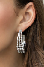 Load image into Gallery viewer, Paparazzi 🔆 Cosmopolitan Cool - White Earrings