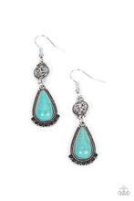 Load image into Gallery viewer, oak-sisters-jewelry-montana-mountains-blue-earrings-paparazzi-accessories-by-lisa