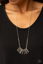 Load image into Gallery viewer, Paparazzi 🔆 Rustic Hot Rod - Silver Necklace