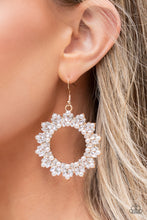 Load image into Gallery viewer, Paparazzi 🔆 Combustible Couture - Gold Earrings
