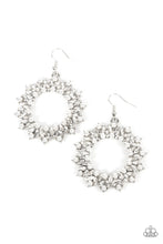 Load image into Gallery viewer, oak-sisters-jewelry-combustible-couture-white-earrings-paparazzi-accessories-by-lisa