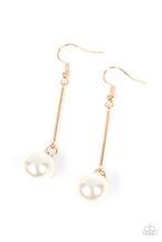 Load image into Gallery viewer, oak-sisters-jewelry-pearl-redux-gold-earrings-paparazzi-accessories-by-lisa