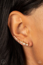 Load image into Gallery viewer, Paparazzi 🔆 Couture Crawl - Gold Post Earrings