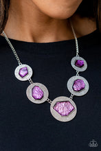 Load image into Gallery viewer, Paparazzi 🔆 Raw Charisma - Purple Necklace