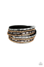 Load image into Gallery viewer, oak-sisters-jewelry-this-time-with-attitude-black-bracelet-paparazzi-accessories-by-lisa