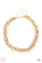 Load image into Gallery viewer, oak-sisters-jewelry-tough-crowd-gold-necklace-paparazzi-accessories-by-lisa