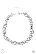 Load image into Gallery viewer, oak-sisters-jewelry-tough-crowd-silver-necklace-paparazzi-accessories-by-lisa