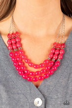Load image into Gallery viewer, Paparazzi 🔆 Coastal Cruise - Pink Necklace