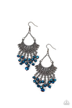 Load image into Gallery viewer, oak-sisters-jewelry-chromatic-cascade-blue-earrings-paparazzi-accessories-by-lisa