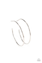 Load image into Gallery viewer, oak-sisters-jewelry-can-i-get-a-hoop-hoop-silver-earrings-paparazzi-accessories-by-lisa