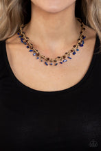 Load image into Gallery viewer, Paparazzi 🔆 Canyon Voyage - Blue Necklace