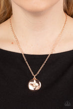 Load image into Gallery viewer, Paparazzi π Monarch Meadow - Rose Gold Necklace