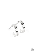Load image into Gallery viewer, oak-sisters-jewelry-smallest-of-them-all-silver-earrings-paparazzi-accessories-by-lisa