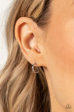 Load image into Gallery viewer, Paparazzi π Skip the Small Talk - Silver Earrings