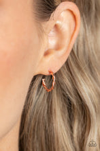 Load image into Gallery viewer, Paparazzi 🔆 Irresistibly Intertwined - Copper Earrings