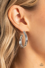 Load image into Gallery viewer, Paparazzi 🔆 Champion Curves - Silver Earrings