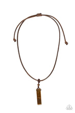 Load image into Gallery viewer, oak-sisters-jewelry-comes-back-zen-fold-brown-paparazzi-accessories-by-lisa