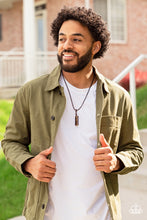 Load image into Gallery viewer, Paparazzi 🔆 Comes Back ZEN-fold - Brown Necklace