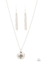 Load image into Gallery viewer, oak-sisters-jewelry-monarch-meadow-silver-necklace-paparazzi-accessories-by-lisa
