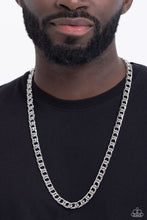 Load image into Gallery viewer, Paparazzi 🔆 Pro League - Silver Mens Necklace