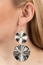 Load image into Gallery viewer, Paparazzi 🔆 In Your Wildest FAN-tasy - Silver Earrings
