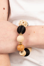 Load image into Gallery viewer, Paparazzi 🔆 Happily Homespun - Black Bracelet